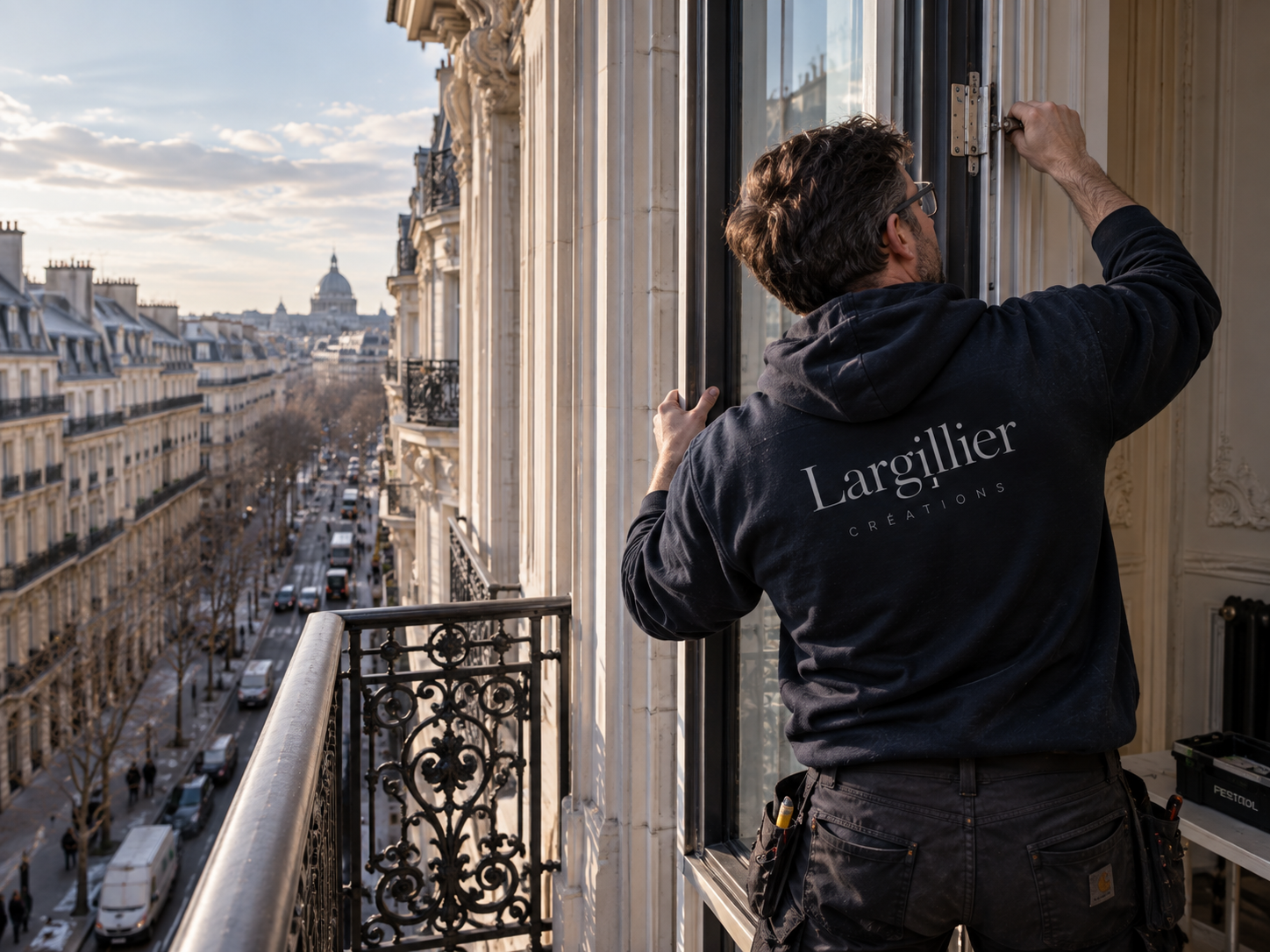 Exemple de restauration ou rénovation réalisée par Largillier Créations
